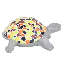 Sunnydaze Decor Sunnydaze 10.5" Mildred The Magnanimous Mosaic Polystone Turtle Statue With Hand-Painted Shell -Sunnydaze Decor GUEST 019e34d8 4732 4ad0 a523 dc06e7ba3d60