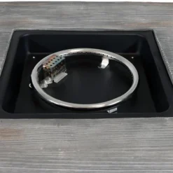 Sunnydaze Decor Sunnydaze Outdoor Smokeless Patio Propane Gas Fire Pit Table With Lava Rocks - 30" Square -Sunnydaze Decor GUEST 072aa1c7 a1fd 4b9f 895e cbf6b9effd03