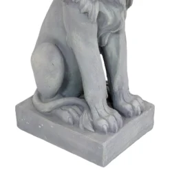 Sunnydaze Decor Sunnydaze Outdoor Concrete Noble Beast Sitting Lion Patio Lawn And Garden Decorative Sculpture - 30" -Sunnydaze Decor GUEST 08c07749 da47 45f7 8719 46447358b6e8