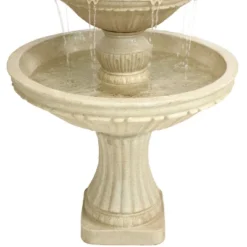Sunnydaze Decor Sunnydaze 55"H Electric Polystone Classic Style 3-Tier Designer Outdoor Water Fountain -Sunnydaze Decor GUEST 0dabcb2c c460 4aba b987 8a1ec1714a2d
