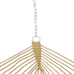 Sunnydaze Decor Sunnydaze Large Double Wide Two-Person Polyester Rope Hammock With Spreader Bars - 600 Lb Weight Capacity -Sunnydaze Decor GUEST 0ef250a2 5bf0 4db8 a1e8 4eb75ee46594