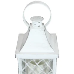 Sunnydaze Decor Sunnydaze 10" Ligonier White Traditional Style Plastic And Glass Battery Operated Indoor LED Candle Lantern 4pk 10 Sunnydaze Decor Sunnydaze 10" Ligonier White Traditional Style Plastic And Glass Battery Operated Indoor LED Candle Lantern 4pk -Sunnydaze Decor GUEST 12d17942 9ca3 46be a773 d684fc40defd