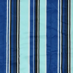 Sunnydaze Decor Sunnydaze Outdoor 2-Person Double Polyester Quilted Hammock With Wood Spreader Bar And Matte Blue Steel Multi-Use Stand - Catalina Beach -Sunnydaze Decor GUEST 15fa96c6 2112 4a84 909d 97a3fc9011c7