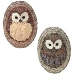 Sunnydaze Decor Sunnydaze Outdoor Polyresin Winifred And Wesley The Wise Old Owls Tree Hugger Tree Trunk Garden Sculpture Decoration - 9" - 2pc -Sunnydaze Decor GUEST 19633494 4510 4e3b a07a 03f524cbc20b