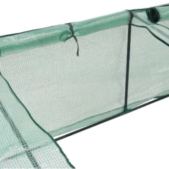 Sunnydaze Decor Sunnydaze Outdoor Portable Slanted Top Plant Shelter Mini Cloche Greenhouse With Zipper Doors - Green -Sunnydaze Decor GUEST 29eb4e72 d4c3 4dfe a3b4 70110e554520