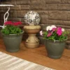 Sunnydaze Decor Sunnydaze Studio Outdoor/Indoor High-Fired Glazed UV- And Frost-Resistant Ceramic Planters With Drainage Holes