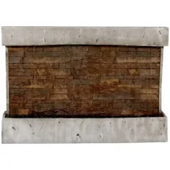 Sunnydaze Decor Sunnydaze 24"H Electric Polyresin Ancient Wall Indoor/Outdoor Wall-Mount Water Fountain -Sunnydaze Decor GUEST 2ca0580e 3bd4 4a55 9441 ec06a9057ff4