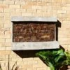 Sunnydaze Decor Sunnydaze 24"H Electric Polyresin Ancient Wall Indoor/Outdoor Wall-Mount Water Fountain