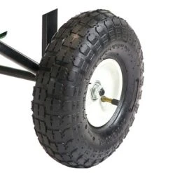 Sunnydaze Decor Sunnydaze Outdoor Lawn And Garden Heavy-Duty Steel Utility Cart With Removable Sides And Weather-Resistant Polyester Liner -Sunnydaze Decor GUEST 33762b1c 6af3 47a0 9b90 ac6f95dc04c7