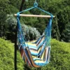 Sunnydaze Decor Sunnydaze Double Cushion Hanging Rope Hammock Chair Swing For Backyard And Patio - 265 Lb Weight Capacity