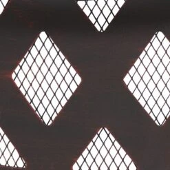 Sunnydaze Decor Sunnydaze Outdoor Camping Or Backyard Crossweave Cut Out Fire Pit With Spark Screen, Log Poker, And Metal Wood Grate - Bronze -Sunnydaze Decor GUEST 40857b4e 9142 405f 8df0 129a5725c20a