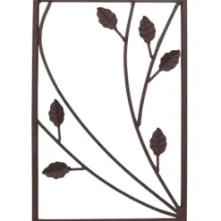 Sunnydaze Decor Sunnydaze Metal Wire Rustic Plant Design Garden Trellis For Outdoor Climbing Flowers And Vines - 32" H - Brown - 2-Pack -Sunnydaze Decor GUEST 4bafd477 465a 47f4 89ea db199e0cfcc4