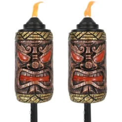 Sunnydaze Decor Sunnydaze Outdoor 3-in-1 Adjustable Height Tiki Face Patio And Lawn Torch Light Set 20 Sunnydaze Decor Sunnydaze Outdoor 3-in-1 Adjustable Height Tiki Face Patio And Lawn Torch Light Set -Sunnydaze Decor GUEST 503b73d8 8ae0 4442 9193 feceecfe9e13