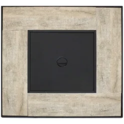 Sunnydaze Decor Sunnydaze Reykir Modern Smokeless Metal Outdoor Fire Pit With Tile Tabletop And Rafa Fabric Sides - 24" H -Sunnydaze Decor GUEST 518b11df cf0c 426e a1a3 ddb8bdb98726