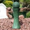 Sunnydaze Decor Sunnydaze Outdoor Polyresin Desert Spring Solar Powered Water Fountain With Battery Backup, Submersible Pump, And Panel - 30"