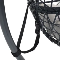 Sunnydaze Decor Sunnydaze Outdoor Resin Wicker Patio Phoebe Hanging Basket Egg Chair Swing With Cushions And Headrest- 2pc -Sunnydaze Decor GUEST 583bc579 bffd 49b8 9cd3 6b53f058a772