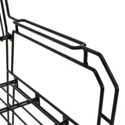 Sunnydaze Decor Sunnydaze Indoor/Outdoor Modern Furniture Steel Wire Patio Bench - Black - 30.75" H -Sunnydaze Decor GUEST 6d0764d9 b76f 40e0 9046 3acbeda19f96