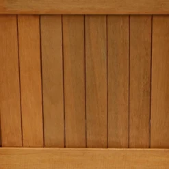 Sunnydaze Decor Sunnydaze Outside Meranti Wood Outdoor Planter Box With Teak Oil Finish For Garden, Porch And Patio - 16" Square -Sunnydaze Decor GUEST 6f52a669 6611 4efe 8db4 a6ed4e5eecc6