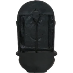 Sunnydaze Decor Sunnydaze 27"H Electric Polystone Florence Outdoor Wall-Mount Water Fountain -Sunnydaze Decor GUEST 718ddff0 6669 45c5 bd9c afbb27234395