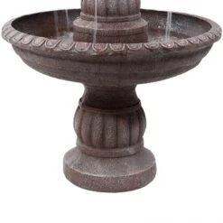 Sunnydaze Decor Sunnydaze 49"H Electric Fiberglass And Resin 4-Tier Mediterranean Outdoor Water Fountain -Sunnydaze Decor GUEST 768c8c53 7fbe 4a2c bb45 ef58634043af