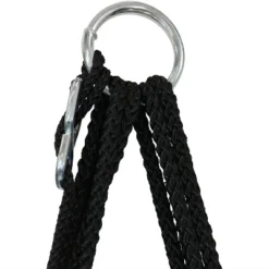 Sunnydaze Decor Sunnydaze Outdoor Olefin Hanging Hammock Chair Swing With Armrests, Side Pouch, Pillow, And Footrest - Beige -Sunnydaze Decor GUEST 78004178 63c9 4a35 b425 800183613998