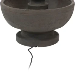 Sunnydaze Decor Sunnydaze 25"H Electric Polyresin 2-Tier Streaming Falls Outdoor Water Fountain -Sunnydaze Decor GUEST 78f3e33c 6799 4f5e bc26 64bde3fdfe5f