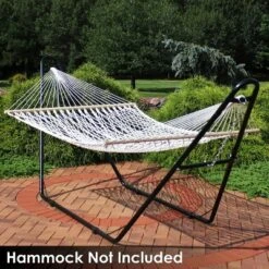 Sunnydaze Decor Sunnydaze Heavy-Duty Universal Multi-Use Heavy-Duty Steel Hammock Stand For 9 To 14 Feet Hammocks - 550 Lb Weight Capacity -Sunnydaze Decor GUEST 7a2b5783 cc5d 4032 ab5f a62ef5af152c