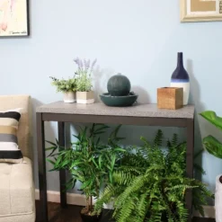 Sunnydaze Decor Sunnydaze Indoor Home Decorative Smooth Glazed Ceramic Orb Tabletop Water Fountain Feature - 7" - Green -Sunnydaze Decor GUEST 84147cd4 cde4 4554 944a decc34c92a30