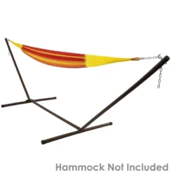 Sunnydaze Decor Sunnydaze Large 2-Person Hammock Stand With Heavy-Duty Steel Beam Construction -Sunnydaze Decor GUEST 86b5029b 674e 47b1 9403 3fc5f852f181