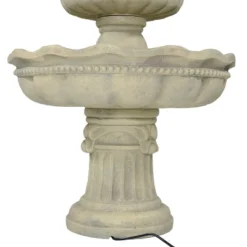 Sunnydaze Decor Sunnydaze 51"H Electric Polyresin And Fiberglass 3-Tier Pineapple Top Outdoor Water Fountain -Sunnydaze Decor GUEST 902a5495 6f53 4bd6 93bb cefcb439bf75