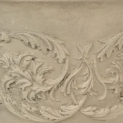 Sunnydaze Decor Sunnydaze Indoor/Outdoor Patio, Garden, Or Porch Weather-Resistant Double-Walled Darcy Flower Pot Planter - 16" - Beige -Sunnydaze Decor GUEST 908bbaca 08e1 4515 9157 4e895d033813