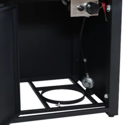 Sunnydaze Decor Sunnydaze Outdoor Smokeless Patio Propane Gas Fire Pit Table With Lava Rocks - 30" Square -Sunnydaze Decor GUEST 97603a5b 0e90 42be b57c 5e5f350d9d90