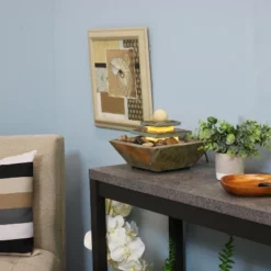 Sunnydaze Decor Sunnydaze Indoor Home Office Slate And Polished Stone Ball Tiered Tabletop Water Fountain With LED Light - 8" -Sunnydaze Decor GUEST 9780dbb8 de26 438f a44a e232c3c80837