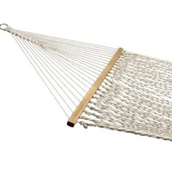 Sunnydaze Decor Sunnydaze Large Two-Person Double Wide 100% Cotton Rope Hammock With Spreader Bars For Patio And Backyard - 450 Lb Weight Capacity -Sunnydaze Decor GUEST 99afe79c 3838 46c9 8d8d ae1f0df9dd7a