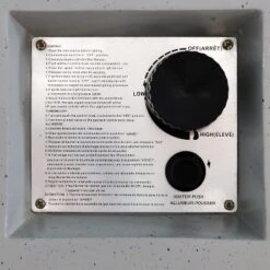 Sunnydaze Decor Sunnydaze Contempo Outdoor Propane Gas Fire Pit Bowl With Weather-Resistant Durable Cover And Lava Rocks - 34" Square -Sunnydaze Decor GUEST 9cedbd33 e287 4ed8 9157 65cc127fc851