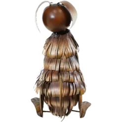 Sunnydaze Decor Sunnydaze Sitting Dog Rustic Metal Outdoor Yard Art Garden Statue - 14.5” - Brown -Sunnydaze Decor GUEST 9f941e62 6193 41a5 8fdc 92a761d26778