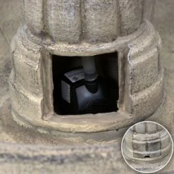 Sunnydaze Decor Sunnydaze 48"H Electric Fiberglass 3-Tier Outdoor Water Fountain -Sunnydaze Decor GUEST a4d81ba4 e527 4187 bab1 925f74240f95