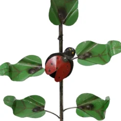 Sunnydaze Decor Sunnydaze Outdoor Metal Art Standing Sunflower With Ladybug Garden Decor- 34.25" -Sunnydaze Decor GUEST ad32cdbf ab05 4ebe afef 8ca91ba7b6fe