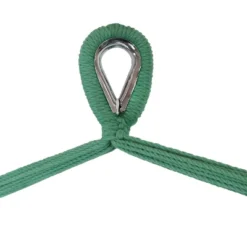 Sunnydaze Decor Sunnydaze Modern Boho-Style Soft-Spun Polyester Rope Hanging Caribbean XL Hammock Chair For Yard, Balcony, And Garden -Sunnydaze Decor GUEST bd1ed666 3543 46f7 8951 d7fa1ff5cf00