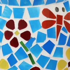 Sunnydaze Decor Sunnydaze Outdoor Spring Flowers Mosaic Glass Wind Chime Bell - 7" -Sunnydaze Decor GUEST be26afce 295f 4d54 91e9 49a1e9348bfe