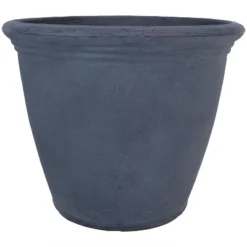 Sunnydaze Decor Sunnydaze Indoor/Outdoor Patio, Garden, Or Porch Weather-Resistant Double-Walled Anjelica Flower Pot Planter - 20" - Sable Finish -Sunnydaze Decor GUEST c10bcc79 37bb 4ffa bda3 a799fcf8aaa9