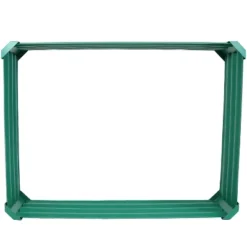 Sunnydaze Decor Sunnydaze Raised Powder-Coated Steel Rectangle Garden Bed Kit For Plants, Flowers, Herbs And Vegetables - 47" Wide X 11" Deep -Sunnydaze Decor GUEST c2a2566c 079b 48d4 884a 539fae2f54f3