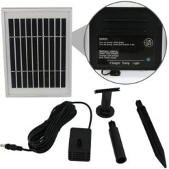 Sunnydaze Decor Sunnydaze Outdoor 3-Tier Chiseled Basin Solar Powered Water Fountain With Battery Backup And Submersible Pump - 22" -Sunnydaze Decor GUEST cf191c40 facb 43dc bc4b 154b31a62d24