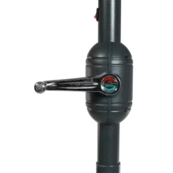 Sunnydaze Decor Sunnydaze Outdoor Aluminum Patio Umbrella With Solar LED Lights, Tilt, And Crank - 9' -Sunnydaze Decor GUEST cfe12d97 3fb8 40f0 80d3 a6b46f69b790