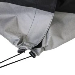 Sunnydaze Decor Sunnydaze Outdoor Weather-Resistant Heavy-Duty Polyester With PVC Backing Firewood Log Rack Cover - Gray And Black -Sunnydaze Decor GUEST d1f1a009 aab1 4760 b14e 5d32b60b22ab