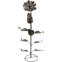 Sunnydaze Decor Sunnydaze Outdoor Metal Art Standing Sunflower With Ladybug Garden Decor- 34.25" -Sunnydaze Decor GUEST d26ee17b ae9c 48df bfa3 d7aacecd15a2