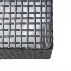 Sunnydaze Decor Sunnydaze 2-Section Rectangle Polyrattan Indoor Planters - 21.5" W X 11.5" D X 9.25" H - 2-Pack -Sunnydaze Decor GUEST e037fedc 1bf9 4c12 a44e 06e0dbc83d4f