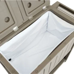 Sunnydaze Decor Sunnydaze Rolling Patio Serving Cart With Prep Table, Cooler And Storage -Sunnydaze Decor GUEST f3a8db44 db3c 4bab a2dd d4e80ccdd7cb