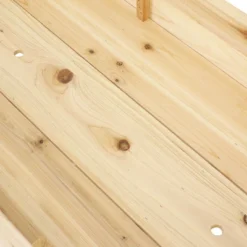 Sunnydaze Decor Sunnydaze Outdoor Wood Elevated Rectangular Standing Garden Planter Box For Flower, Herb And Vegetable Gardening - 24.5" W X 48.5" D X 27.5" H - Brown -Sunnydaze Decor GUEST fb9a2fc5 70ed 4d40 b16c 9bff8165954f