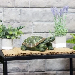 Sunnydaze Decor Sunnydaze Indoor/Outdoor Lifelike Terrance The Tortoise Patio Garden Yard Entryway Decorative Statue - 9" 15 Sunnydaze Decor Sunnydaze Indoor/Outdoor Lifelike Terrance The Tortoise Patio Garden Yard Entryway Decorative Statue - 9" -Sunnydaze Decor GUEST 0be243e6 4fb3 4641 b4e4 9fe147ad20fa